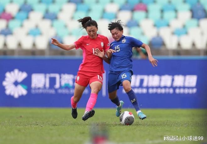 韩国女足比赛中,泰国队表现出色 韩国女足比赛中,泰国队表现出色